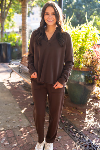 LS henley pullover