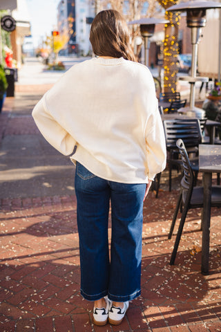 Ls oversized pocket sweater