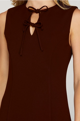 Bow detail dress