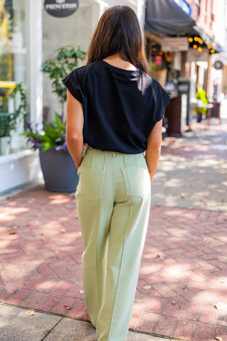 Lia tie waist pants