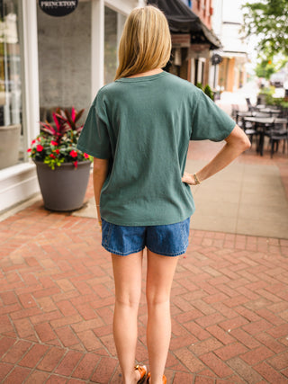 Crew neck tee