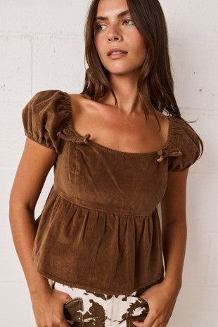 Chico corduroy top