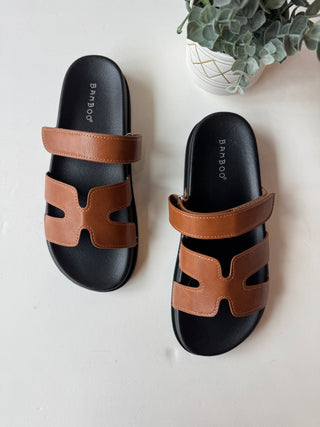 Slip-On Sandal with Adjustable Velcro Strap