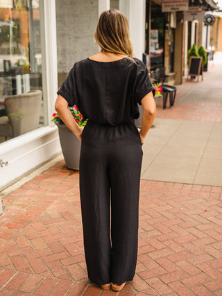 Black SS textured top