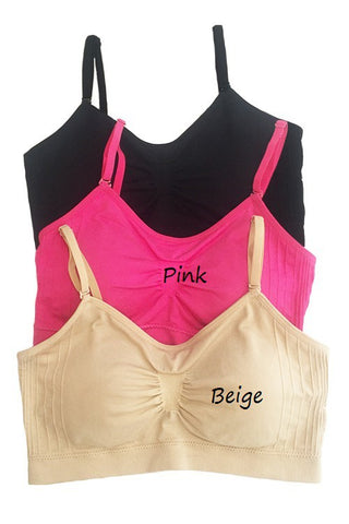 One size comfort seamless bra